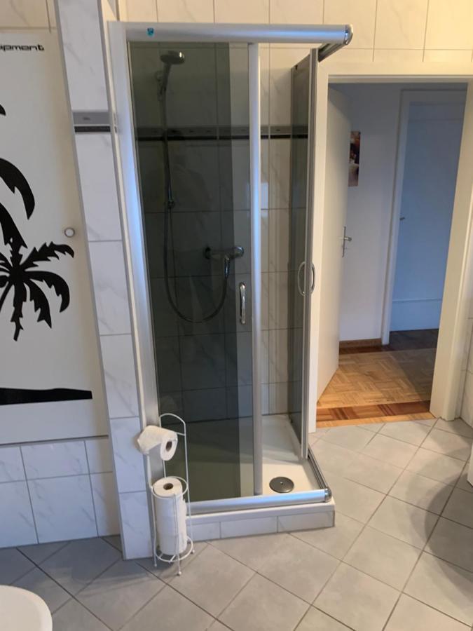 Mainpark Apartment 4 Schlafzimmer Bis Zu 10 Personen Direkt Ueber Aschaffapartment Bei Aschaffenburg Mainaschaff Ngoại thất bức ảnh